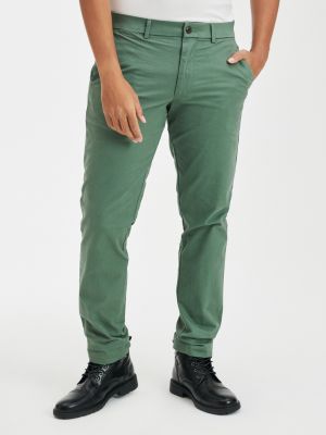 Slim fit kalhoty Gap zelené