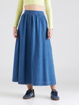 Džínsová sukňa Msch Copenhagen modrá