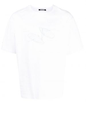 Raštuotas marškinėliai Spoonyard balta