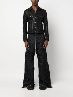 Džínová bunda s knoflíky Rick Owens Drkshdw černá