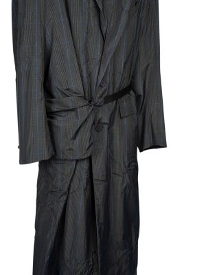 Kabát Balenciaga sivá