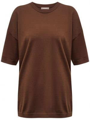 T-shirt 12 Storeez marron