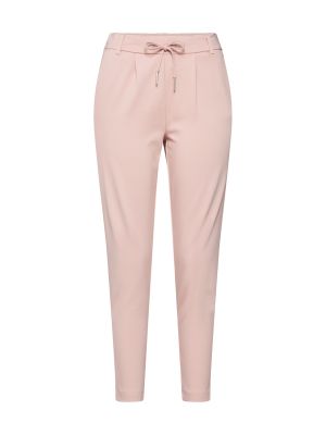 Pantaloni plissettati Only rosa
