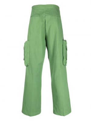 Bavlněné cargo kalhoty Winnie Ny zelené