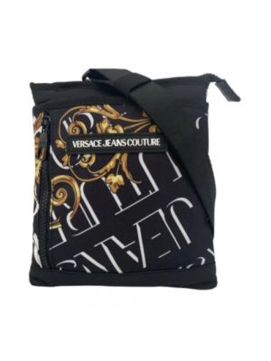 Nylon schultertasche mit taschen Versace Jeans Couture schwarz