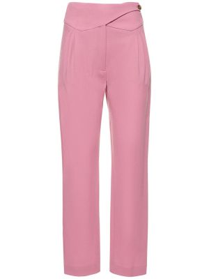Pantaloni di lana Blazé Milano rosa