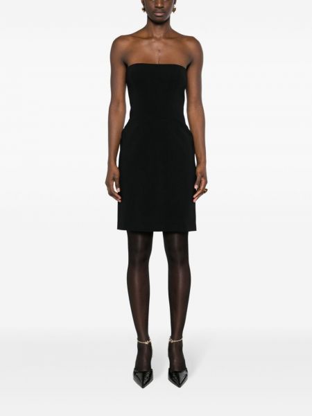 Mini šaty Chanel Pre-owned černé