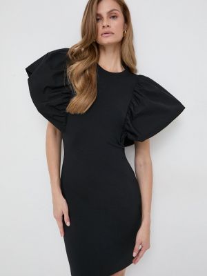 Sukienka mini dopasowana Karl Lagerfeld czarna