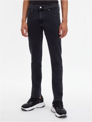 Jeansy Calvin Klein Jeans czarne