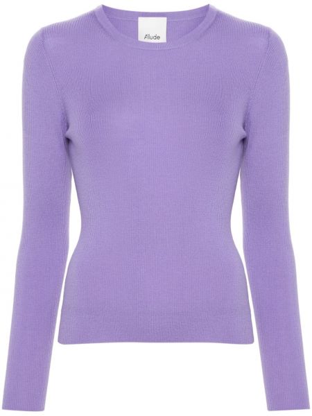 Vilnonis megztinis Allude violetinė