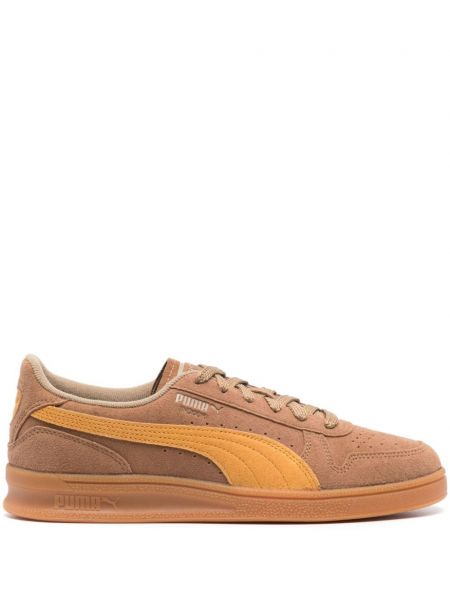 Süet sneaker Puma Suede kahverengi