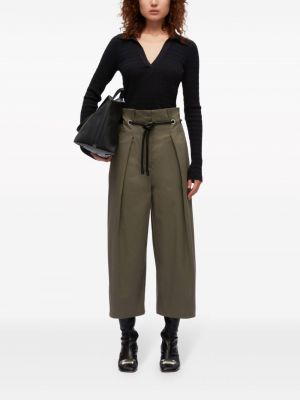 Kalhoty relaxed fit 3.1 Phillip Lim zelené