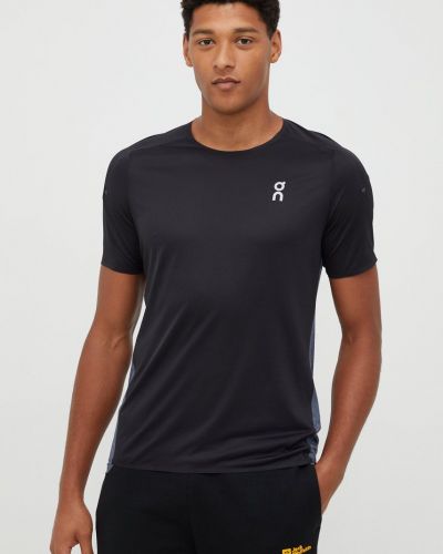Běžecké tričko On-running Performance černá barva On Running