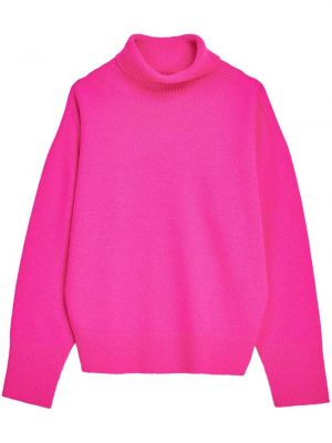 Chunky pulover Essentiel Antwerp roza