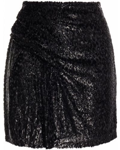 Černé šifonové mini sukně Iro