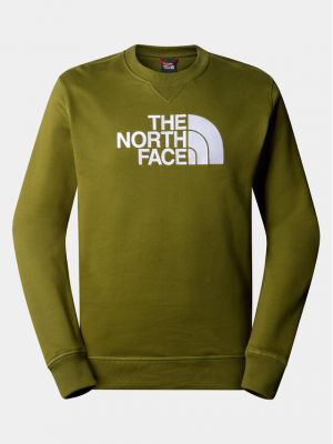 Felpa con la zip The North Face verde