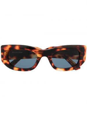 Chunky слънчеви очила Balenciaga Eyewear кафяво