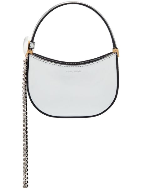 Bolso clutch Magda Butrym plateado