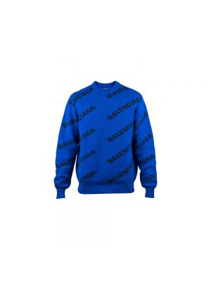 Sweter Balenciaga niebieski