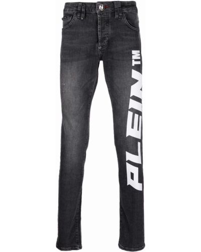 Jeans med normal passform Philipp Plein grå