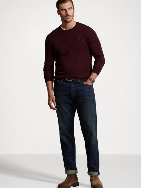 Sweter Polo Ralph Lauren Big & Tall czerwony