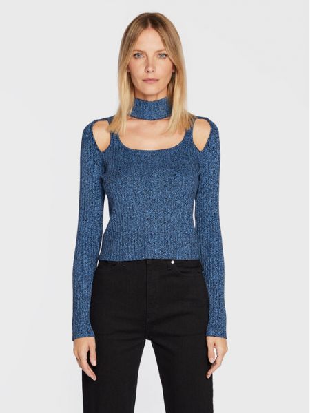 Sweter Edited niebieski