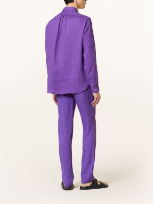 Koszula Ralph Lauren Purple Label fioletowa