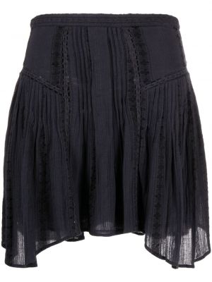 Mini spódniczka plisowana Marant Etoile czarna