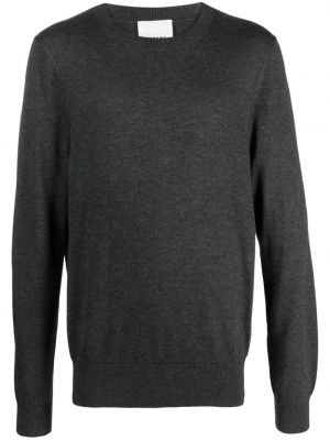 Sweter z okrągłym dekoltem Marant szary