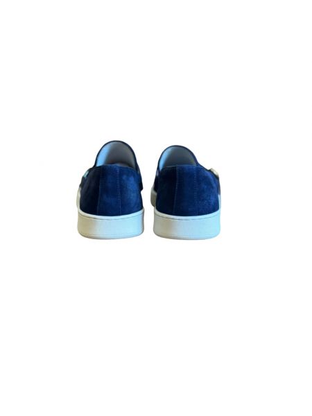 Loafers de cuero Corvari azul