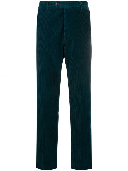 Pantalones chinos de pana slim fit Etro azul