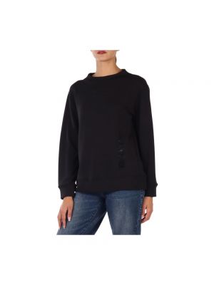 Sweatshirt aus modal Emporio Armani schwarz