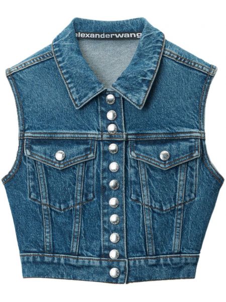 Denim vest Alexander Wang blå