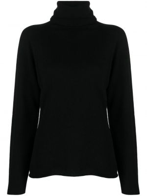 Sweter wełniany Le Tricot Perugia czarny