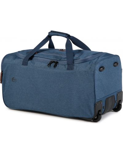 Közepes szövetborítású bőrönd DELSEY - Maubert 2.0 00381322002 Dark Blue