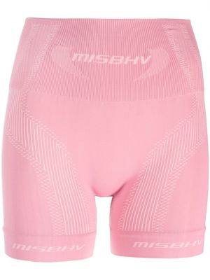 Pantaloni scurți cu imagine Misbhv roz
