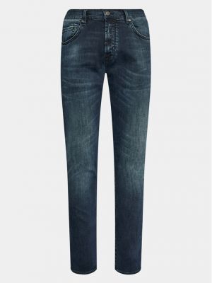 Серые прямые джинсы Baldessarini