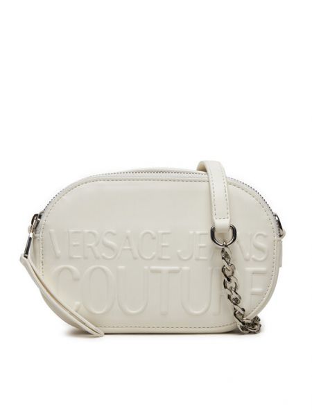Τσάντα χιαστί Versace Jeans Couture λευκό