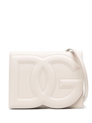 Чанта през рамо Dolce & Gabbana бяло