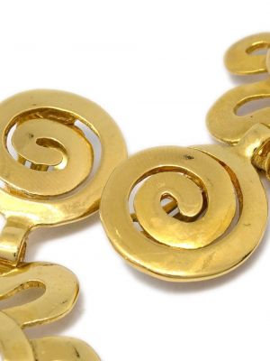 Geblümt ohrring Chanel Pre-owned gold