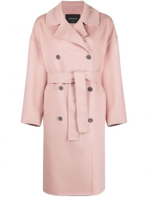Kabát Fabiana Filippi rózsaszín