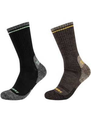 Vlněné ponožky Skechers černé