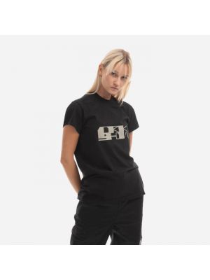 Tričko s perlami Rick Owens - černá