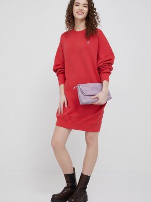 Polo Ralph Lauren ruha piros, mini, oversize
