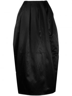 Długa spódnica plisowana Marine Serre czarna