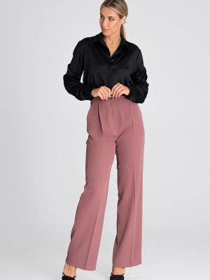 Kalhoty Figl růžové