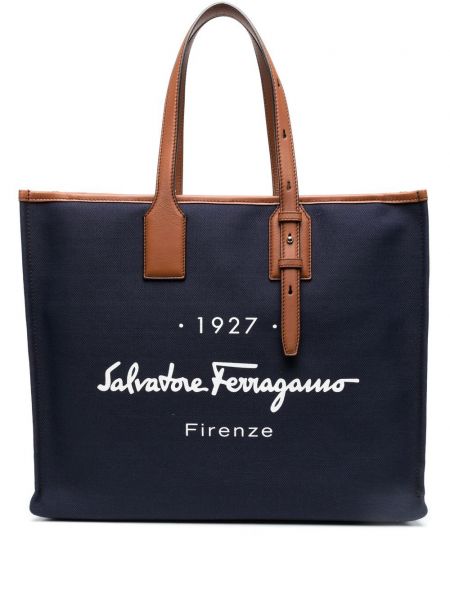 Trykt shoppingbag Salvatore Ferragamo