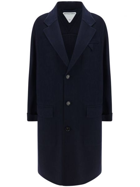 Modrý kabát Bottega Veneta