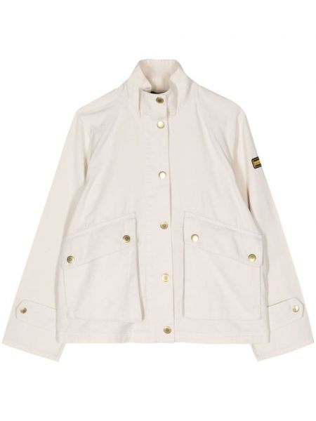 Jachetă militară Barbour International alb