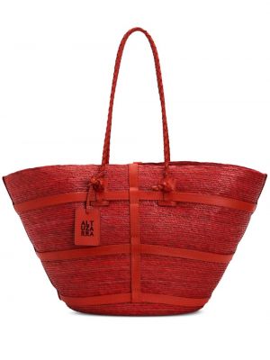 Nákupná taška Altuzarra červená